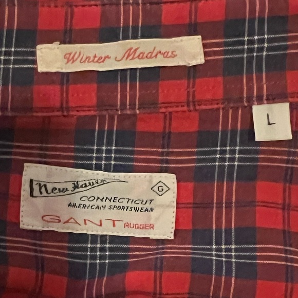 Gant classic plaid men’s shirt. - Picture 2 of 3